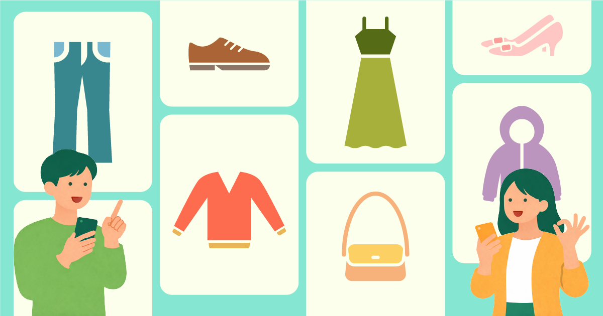 AI服選びアプリおすすめ5選！使い方と選び方・メンズ対応も