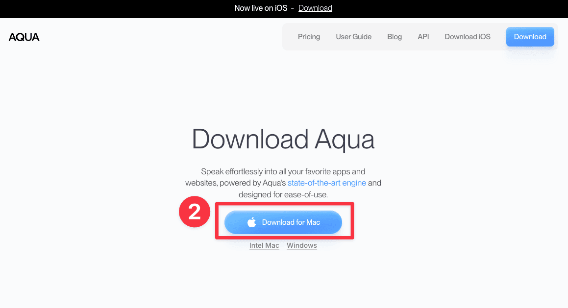 AquaVoiceの使い方2